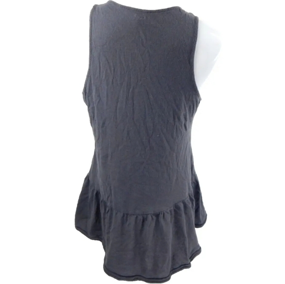Free People Brittany Gray Peplum Tank Dress - Picture 4 of 4